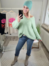 Strickpullover „Yoga"