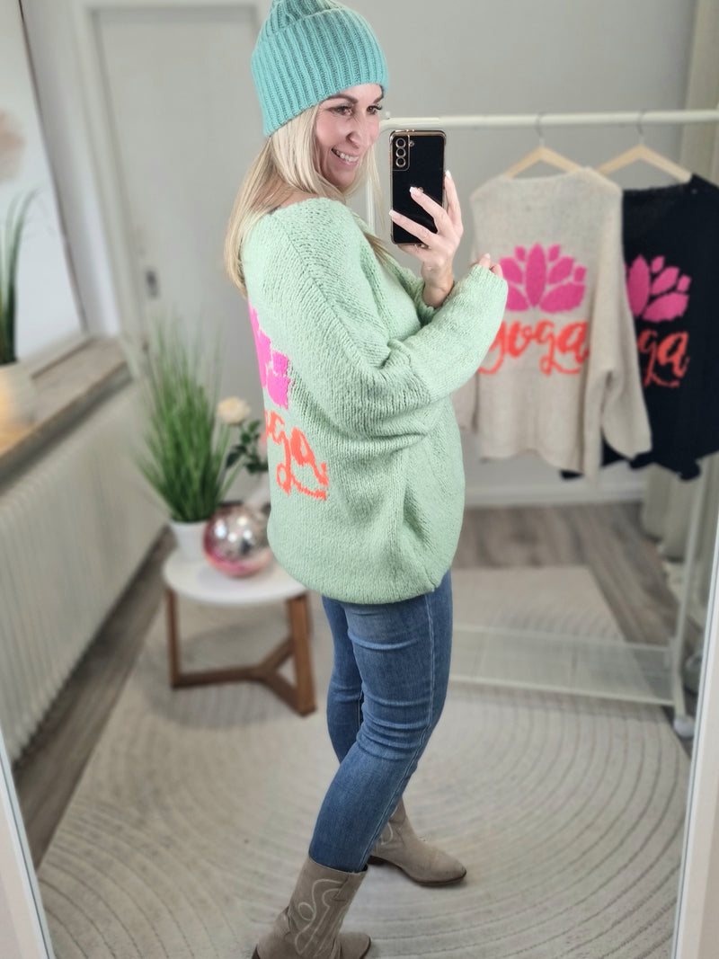 Strickpullover „Yoga"