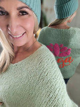 Strickpullover „Yoga"