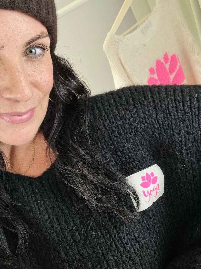 Strickpullover „Yoga"