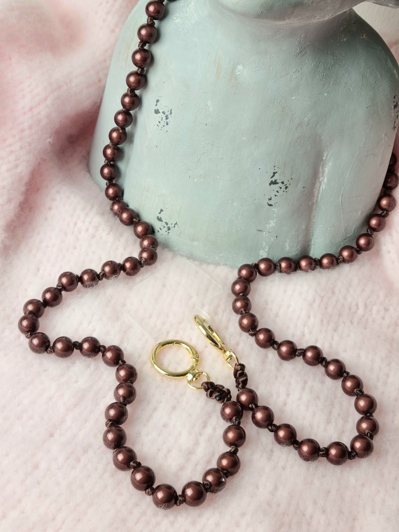 Handykette "Perle" glänzend