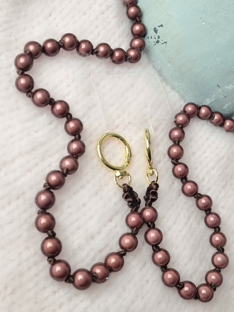 Handykette "Perle" glänzend