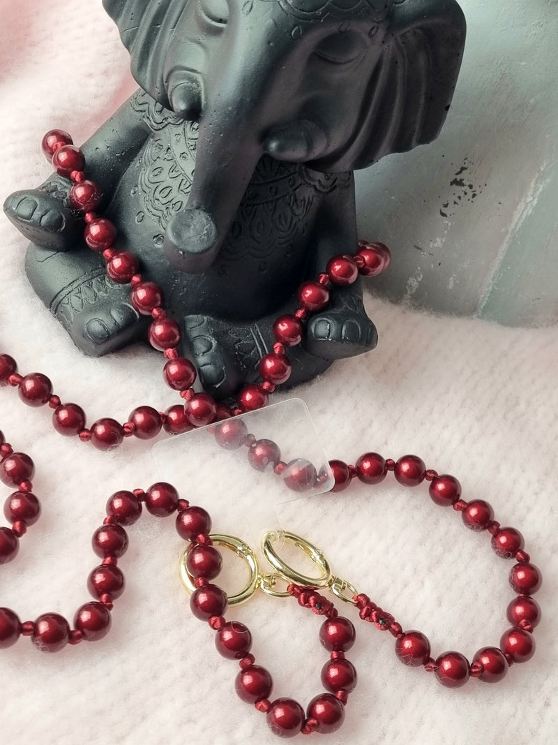 Handykette "Perle" glänzend