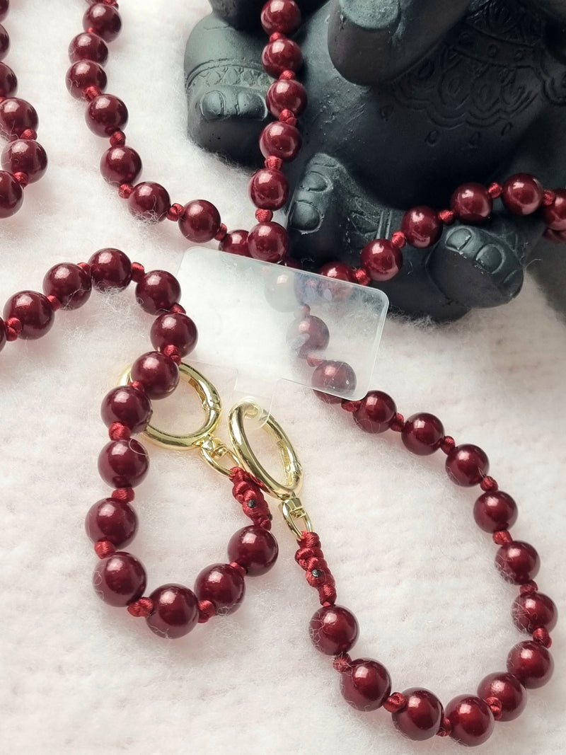 Handykette "Perle" glänzend