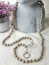 Handykette "Perle" matt