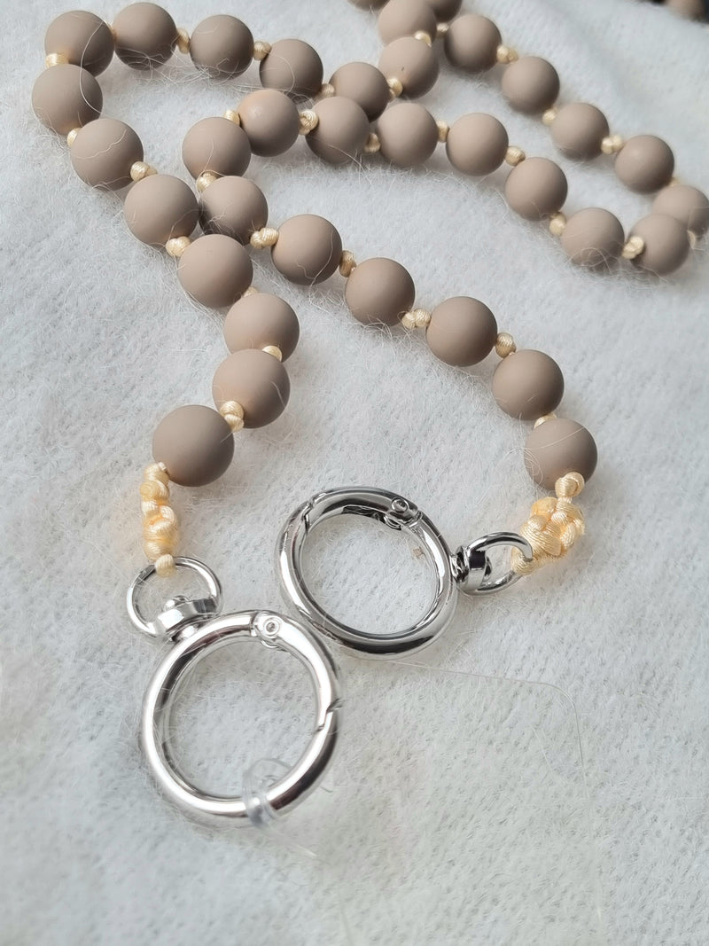 Handykette "Perle" matt