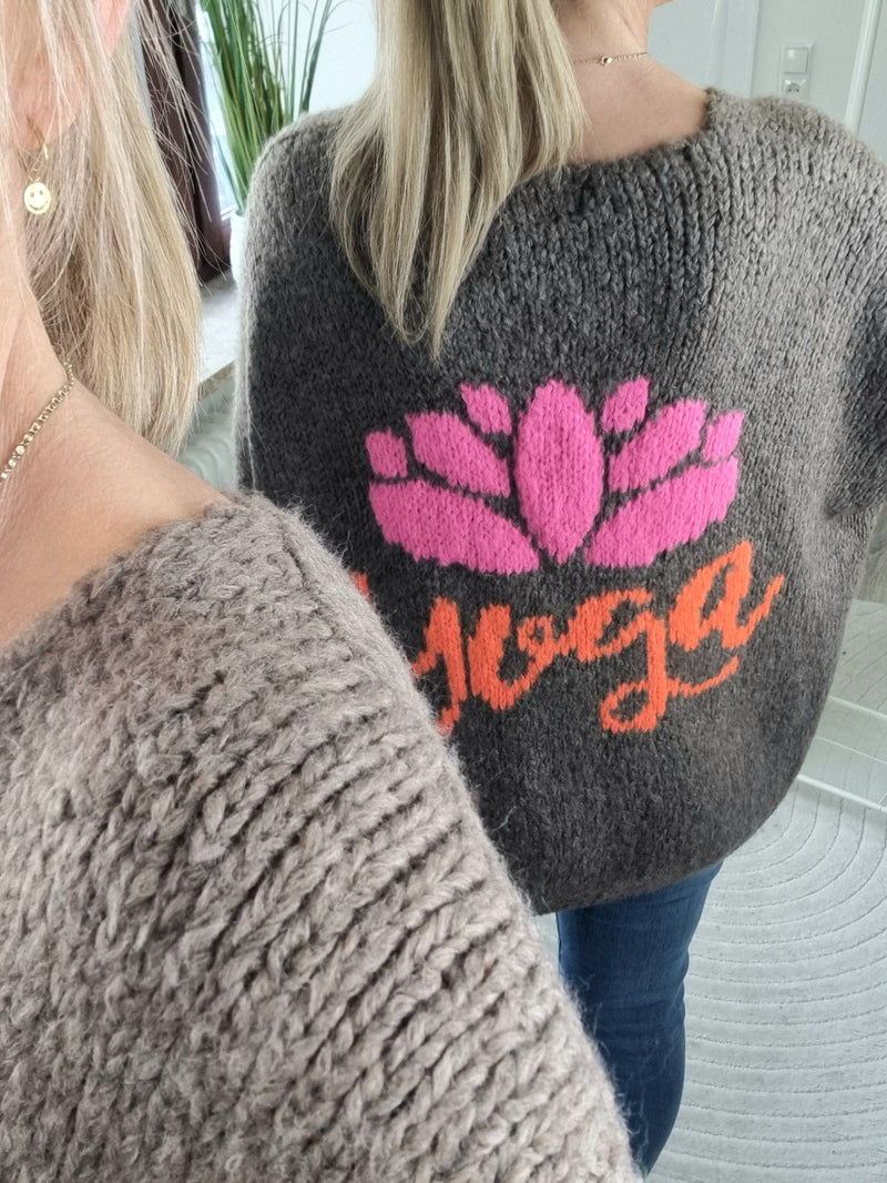 Strickpullover „Yoga"