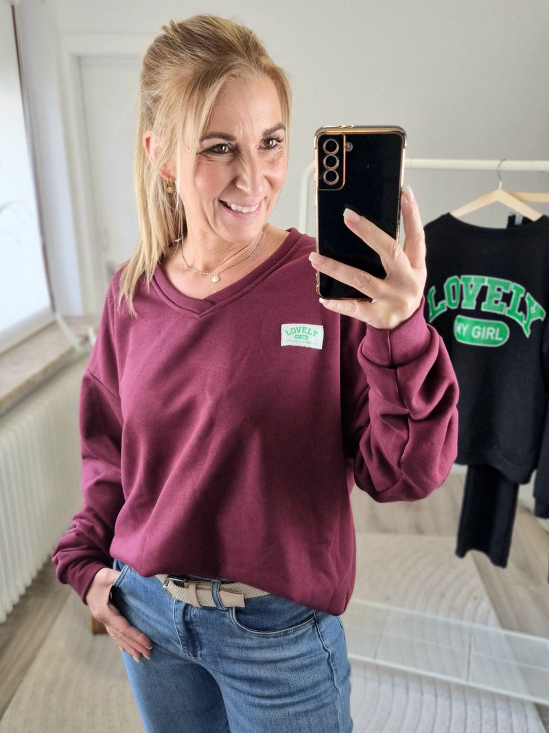 Sweater „Lovely my Girl"