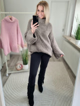 Strickkleid "Genf" uni