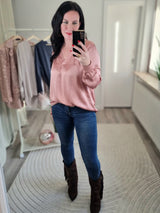 Bluse "Romantik" uni