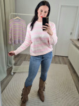 Strickpullover „Zuckerwatte"