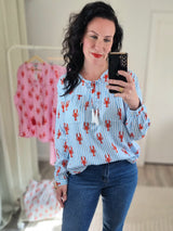 Bluse "Lobster"