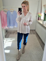 Bluse "Romantik" dots