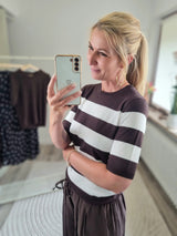 Shirt "Lizza Striped" von Kaffe