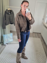 Jacke "Hahnentritt"