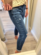 Jeans Toxik (boyfriend cut) (jeans/destroyed) · L20029-#
