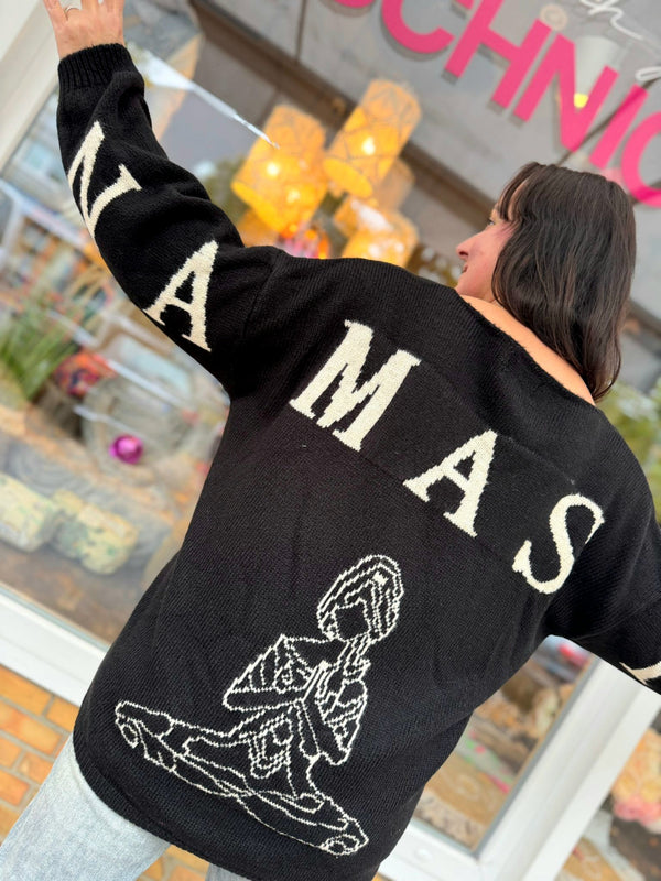 Strickpullover "Namaste"
