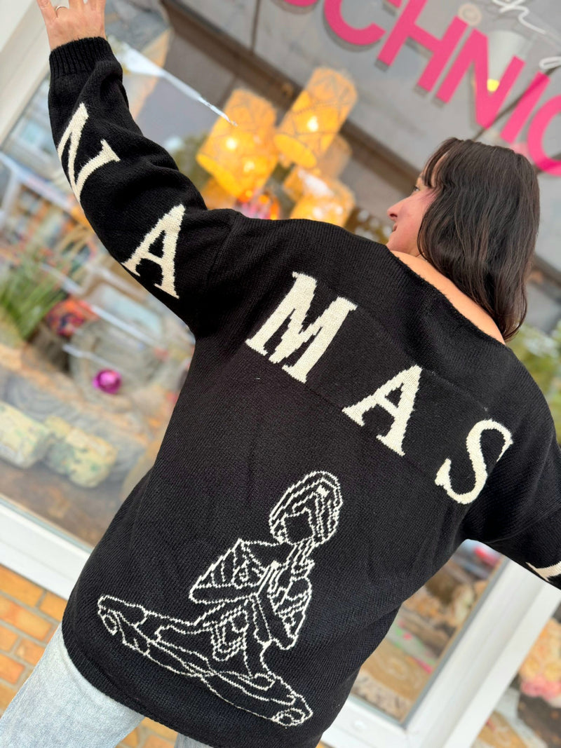 Strickpullover "Namaste"