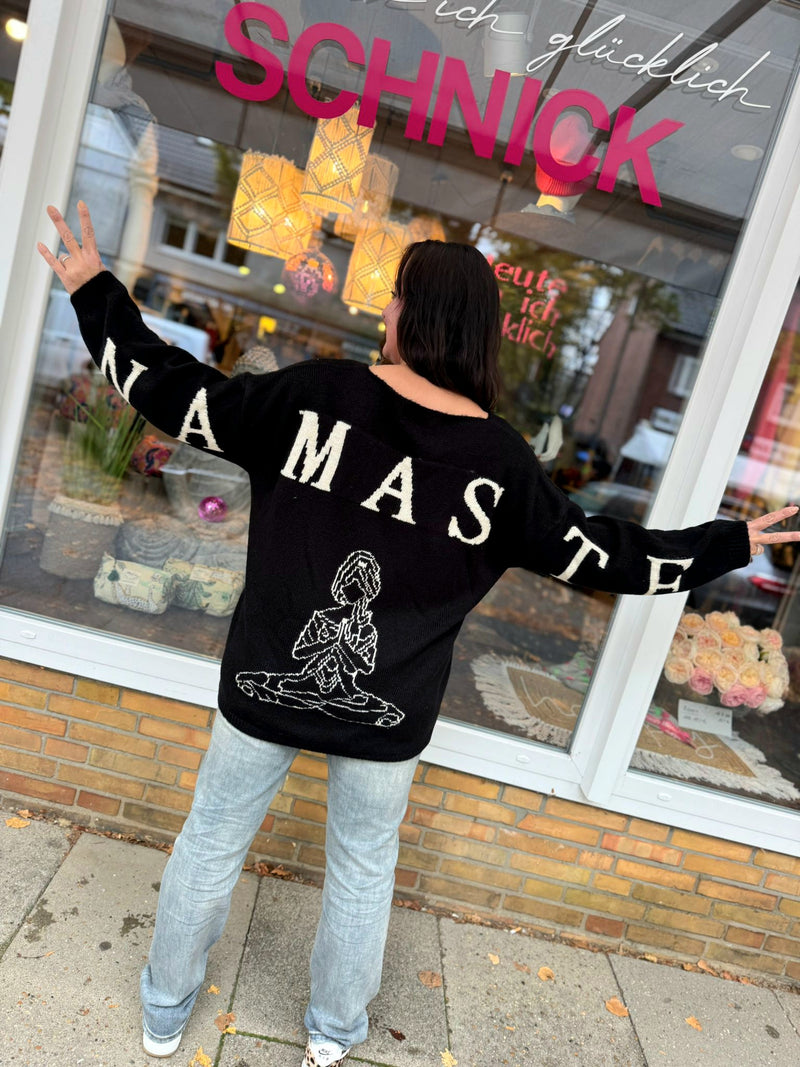 Strickpullover "Namaste"