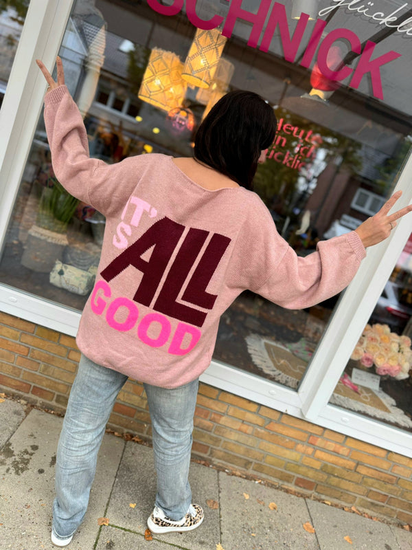 Strickpullover „Smiley it`s good"