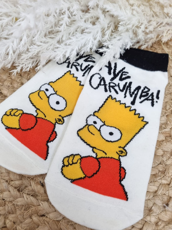 Sneakersocken "Simpsons"