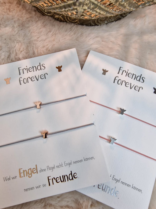 Armband  „Friends forever“ mit Engel
