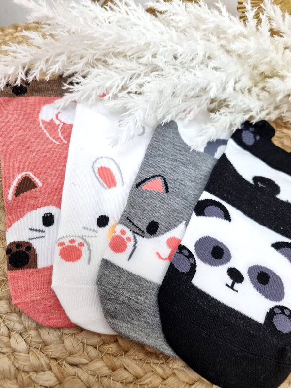 Sneakersocken " Short" Animal