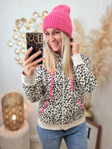 Sweatjacke "Wild by heart"