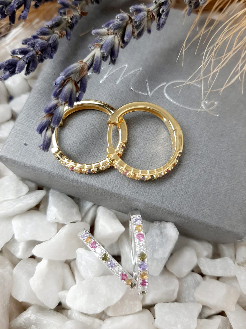 Ohrring "Creole Rainbow small"
